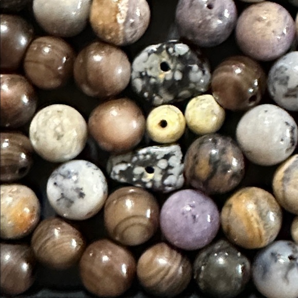 54.  Natural Stone Loose Beads - Picture 3 of 5